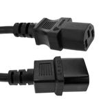 Cable de alimentación eléctrico IEC-60320 C13 a C14 de 3m - CH02200 - 04