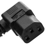 Cable de alimentación IEC-60320 de C13-acodado a C14 de 3m - FA07500 - 02