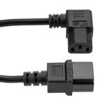 Cable de alimentación IEC-60320 C13-Acodado a C14 de 1.8m - FA07400 - 04