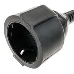 Cable eléctrico alta calidad 3x1.5mm² IEC60320 C20 a schuko hembra 30cm - FA07200 - 08
