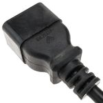 Cable eléctrico alta calidad 3x1.5mm² IEC60320 C20 a schuko hembra 30cm - FA07200 - 05