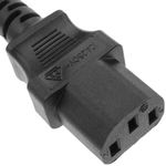Cable eléctrico de alimentación IEC60320 C13-hembra a Schuko-macho 5 m - FA08300 - 02