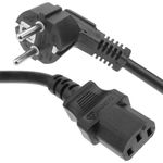 Cable eléctrico de alimentación IEC60320 C13-hembra a Schuko-macho 5 m - FA08300 - 01