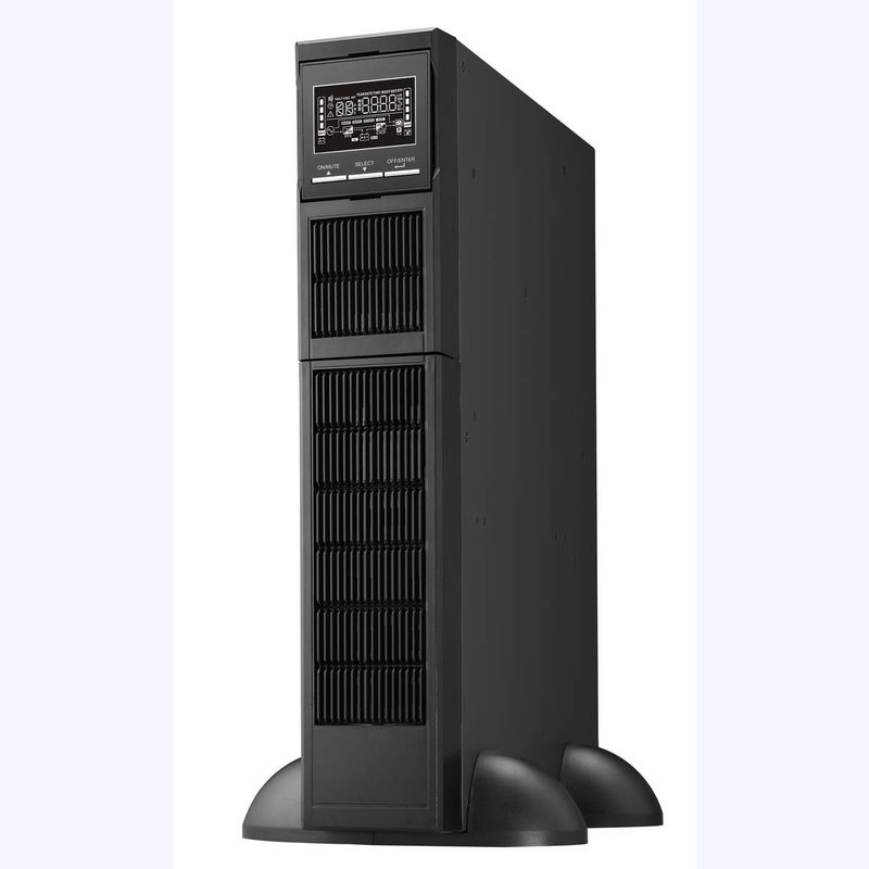 SAI Lapara 1000VA/1000W v1.0, on-line, doble conversión, rack 2U, LCD - LA-ON-1K-RACK - 01