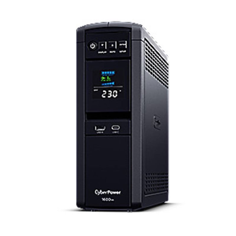 SAI inline senoidal 1600VA/1000W CyberPower New PFC Sinewave - CP1600EPFCLCD - 01