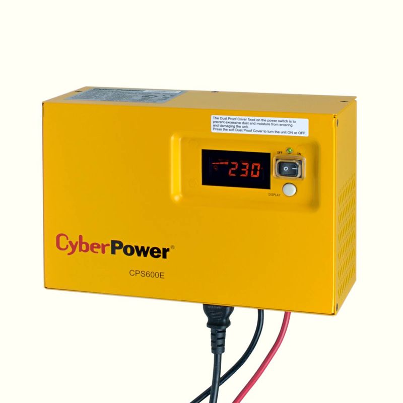 CyberPower CPS600E - Sistema de alimentación de emergencia de 600VA / 420W - CPS600E - 01