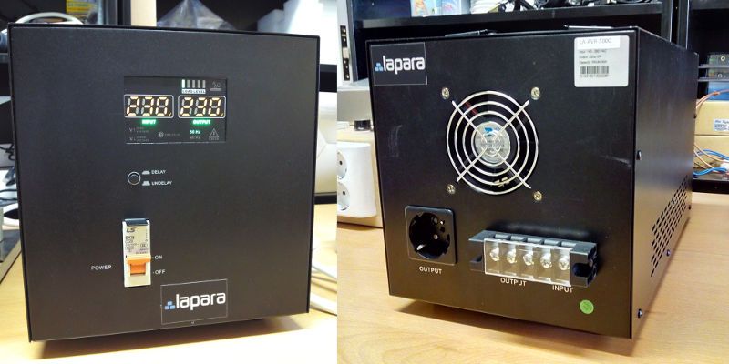 La Avr 5000 Frente Y Trasera